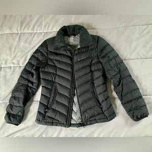 Decathlon Woman's Trek 900 Down Puffer Jacket Black Size XS